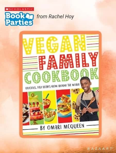 Vegan Family Cookbookby Omari McQueen Suitable for 7 - 8 years Our price £8.99 RRP£12.99(save £4)