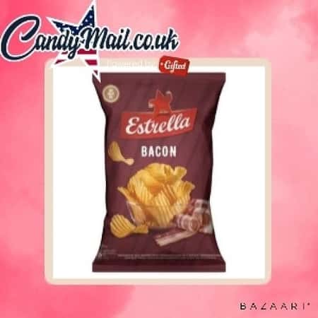 ESTRELLA BACON CRISPS (EU) 130G £2.49