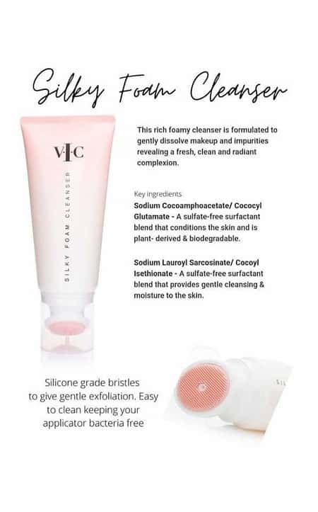 SILKY FOAM CLEANSER £19.99