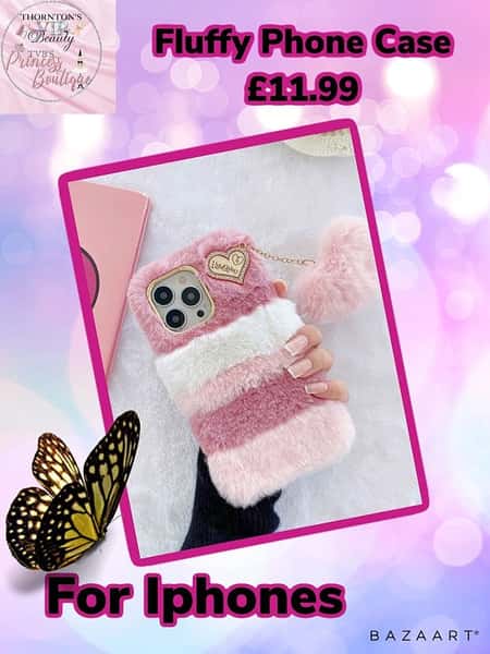 Fluffy Phone Case £11.99