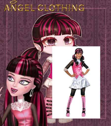 MONSTER HIGH, DRACULAURA COSTUME (S) Age 3-4 years Now £2.99 Was £9.99  1 Available