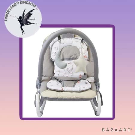 Baby Bouncer Rocker Feeding Relaxing Chair - Baby Bear £45
