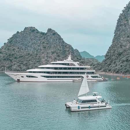 Là Casta 5* cruise -Vietnam Ha Long Bay – Lan Ha Bay 2 days 1 night