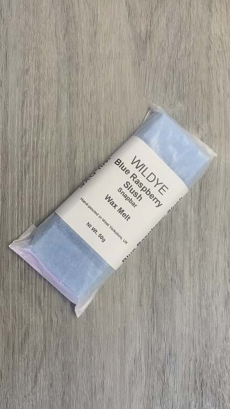 Blue Raspberry Slush wax melt snapbar - £2.00