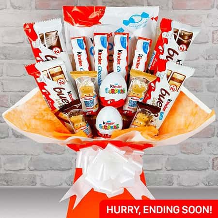 WIN this Luxury Kinder Chocolate Bouquet