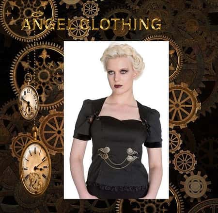 SPIN DOCTOR STEAMPUNK LORENA TOP (M, L) Now £7.99 Was £33.99 2 AVAILABLE
