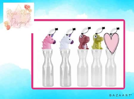 Character bottles £5.00