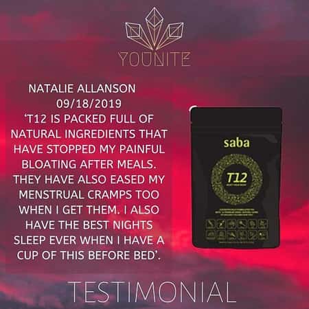 SABA T12 HERBAL TEA £30