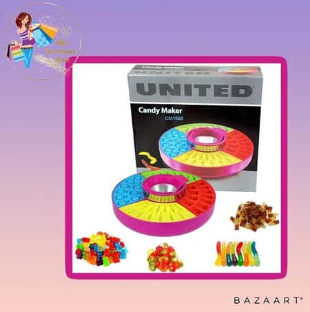 Candy Maker Jelly Rings, Bottles, Wiggly Worms & Gummy Bears Sweets Maker £19.99
