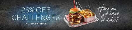 25% off Challenges on Friday