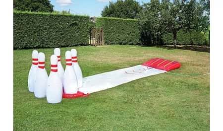 SAVE - Chad Valley Slide and Splash Inflatable Bowling