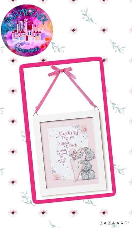 Mummy I Love You Gift Plaque Was £12.99 Now £6.49