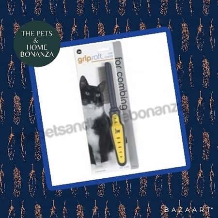JW gripsoft grooming cat comb £11.78