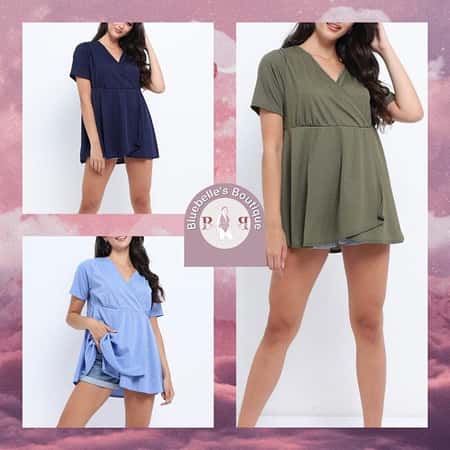 Plus size wrap top £24.99