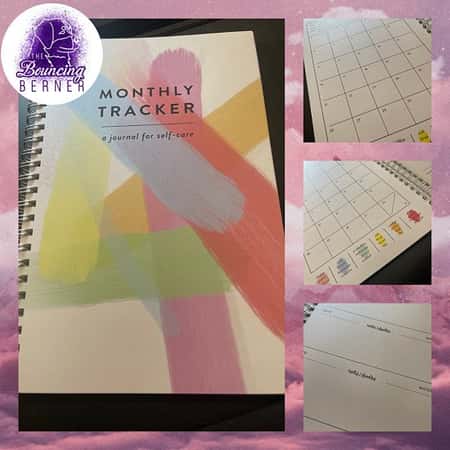 Monthly Tracker: a journal for self-care £14.52