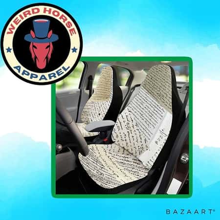 Anne Lister's Diary Car Seat Covers £45