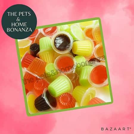 Reptile world jelly pots -50 pack mix £19.99