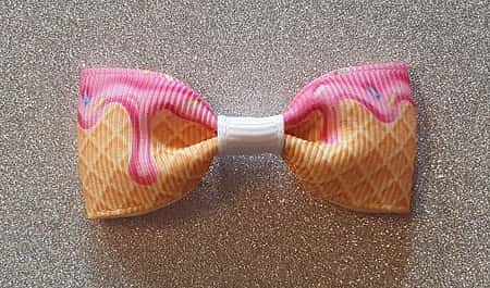Icecream Mini Hairbow or Headband