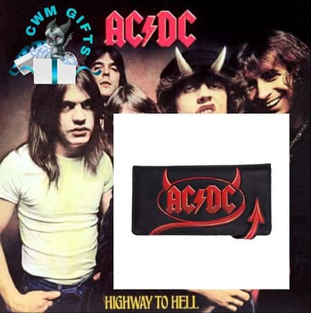 AC/DC Embossed Purse £29.99
