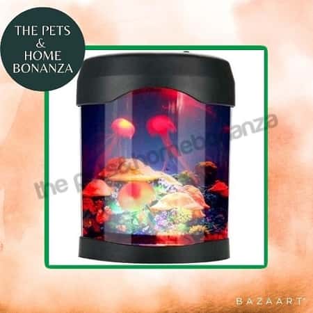 Colour changing jellyfish aquarium light night lamp fish tank £22.99