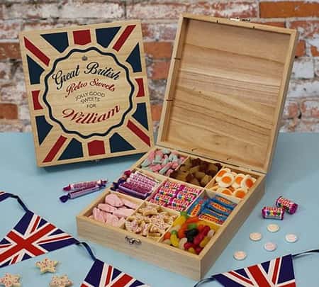 £28.99  Free UK Delivery - Great British Retro Sweets Box