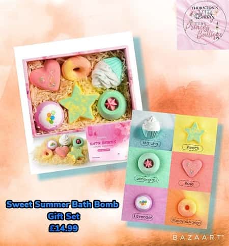 Sweet Summer Bath Bomb Gift Set £14.99