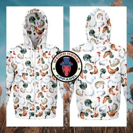 Chicken Zip Up Hoodie £38