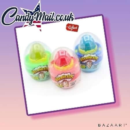 WARHEAD SUPER SOUR TWIST AND SHAKE EGGO 18G £1.49