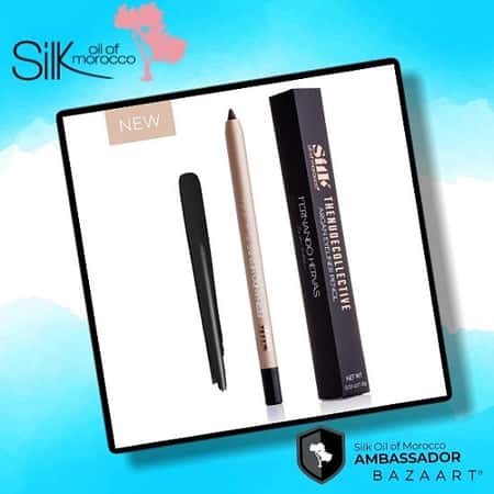 SILK X FERNANDO THE NUDE COLLECTIVE EYELINER - DARK AS NIGHT £12