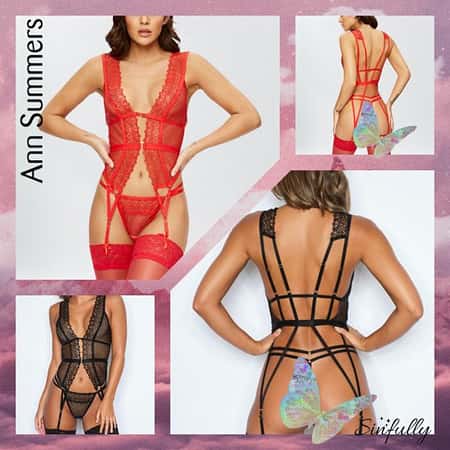 Hailey Cami Suspender Set £32