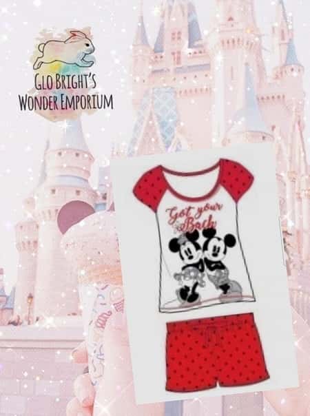 Adult Minnie & Mickey Mouse Pyjamas Were £14.50 Now £9.99