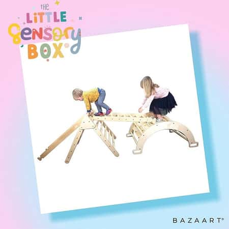 Junior Pikler Inspired Climbing Starter Set Natural £599.16