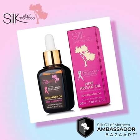 PURE ARGAN OIL WITH ROSE ESSENTIAL OIL From £18