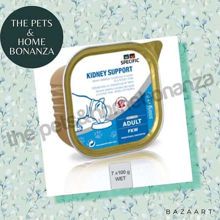 Defhra feline specific FKW kidney support wet cat food 7x 100g £15.93