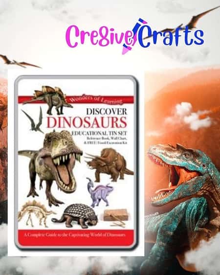 Educational Tin Set - Dinosaur £5.99