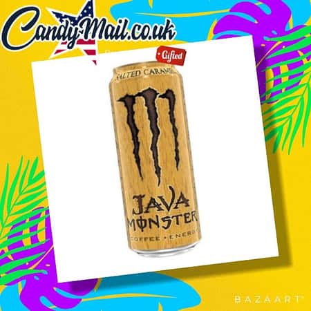 MONSTER SALTED CARAMEL JAVA COFFEE + ENERGY (CANADA) 444ML £4.49