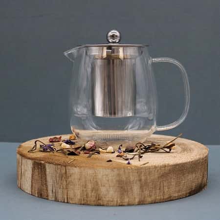 £17.99 Free UK Delivery - Contemporary Glass Infuser Teapot