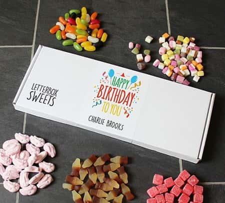 £24.99 Free UK Delivery - Happy Birthday Letterbox Sweets