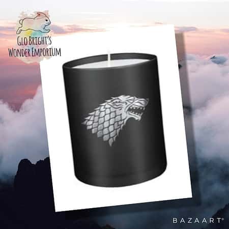 Game Of Thrones House Stark Glass Candle £11.99