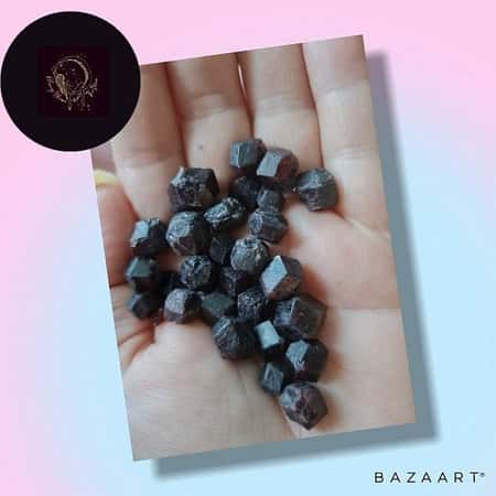Small Hexagon Garnets £0.95 In stock: 11 available