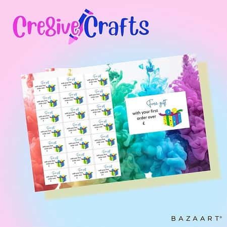 #1340 - 21 x First order free gift labels Usbourne Books