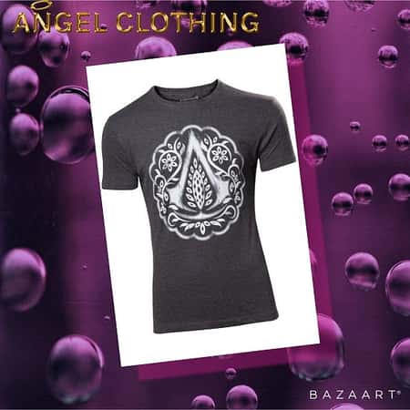 ASSASSINS CREED IBERIAN LOGO FLOWER CREST T-SHIRT (XL, 2XL) Now £8.99 Was £16.99