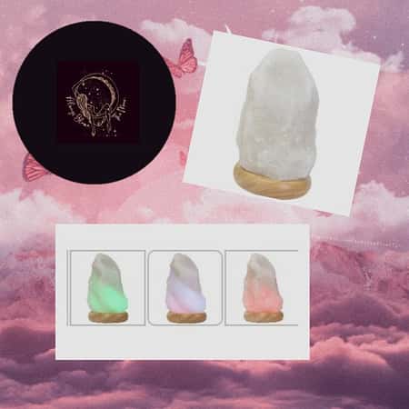 White Colour Changing Himalayan Salt Lamp £16.69 In stock: 2 available