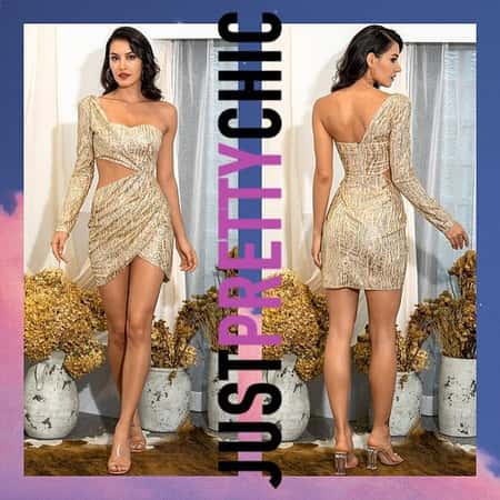 Delicate Long Sleeve Mini Dress Was £55.99 Now £49.99