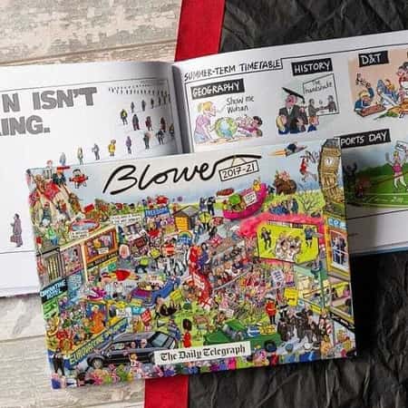 £24.99 Free UK Delivery - Personalised Telegraph ‘Best of Blower’ Book 2017-2022