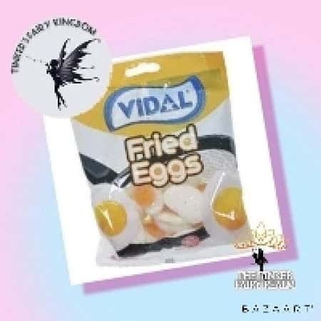 JELLY FRIED EGG SWEETS 100G BAG £1.50