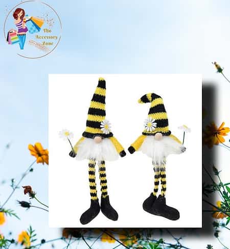 Bee Gonks Shelf Sitters Set Of Two £12.99