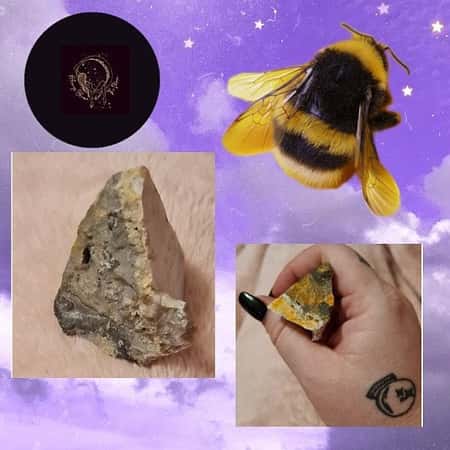 Bumble Bee Jasper Rough Chunk £4.00 In stock: 1 available