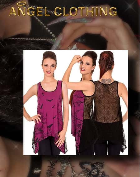 BANNED HELLS BELLS VEST TOP £15.99