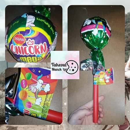 Unicorn mega lollipop (15pcs lolly) Was £3.75 Now £2.50